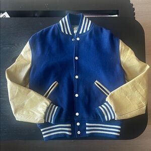Vintage letterman style jacket